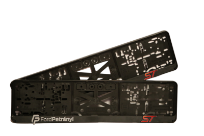 Ford ST 3D rendszámtábla tartó keret - 2 darab -