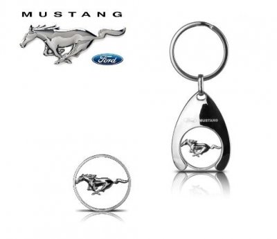 Ford Mustang bevásárló érme