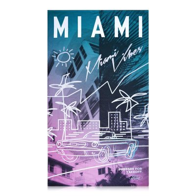 Ford Mustang Miami Vibes fürdőlepedő