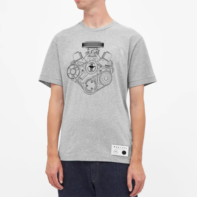 Ford Mustang Blackline póló, szürke 